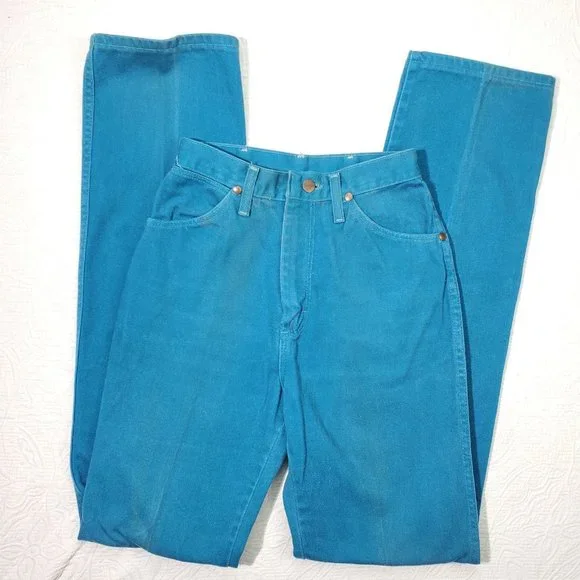 Wrangler Jeans vintage blue 8 - Picture 3 of 10